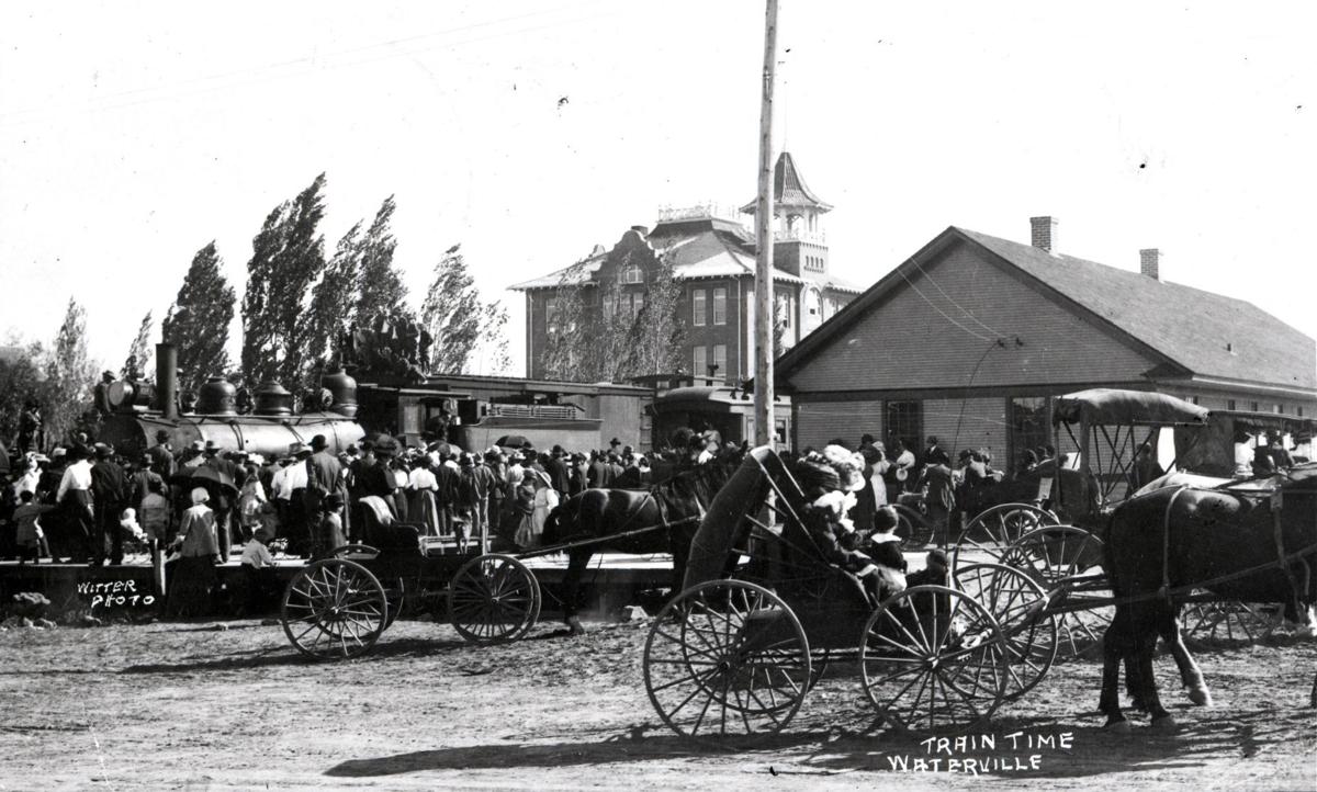 News from our Past: First passenger train in Waterville