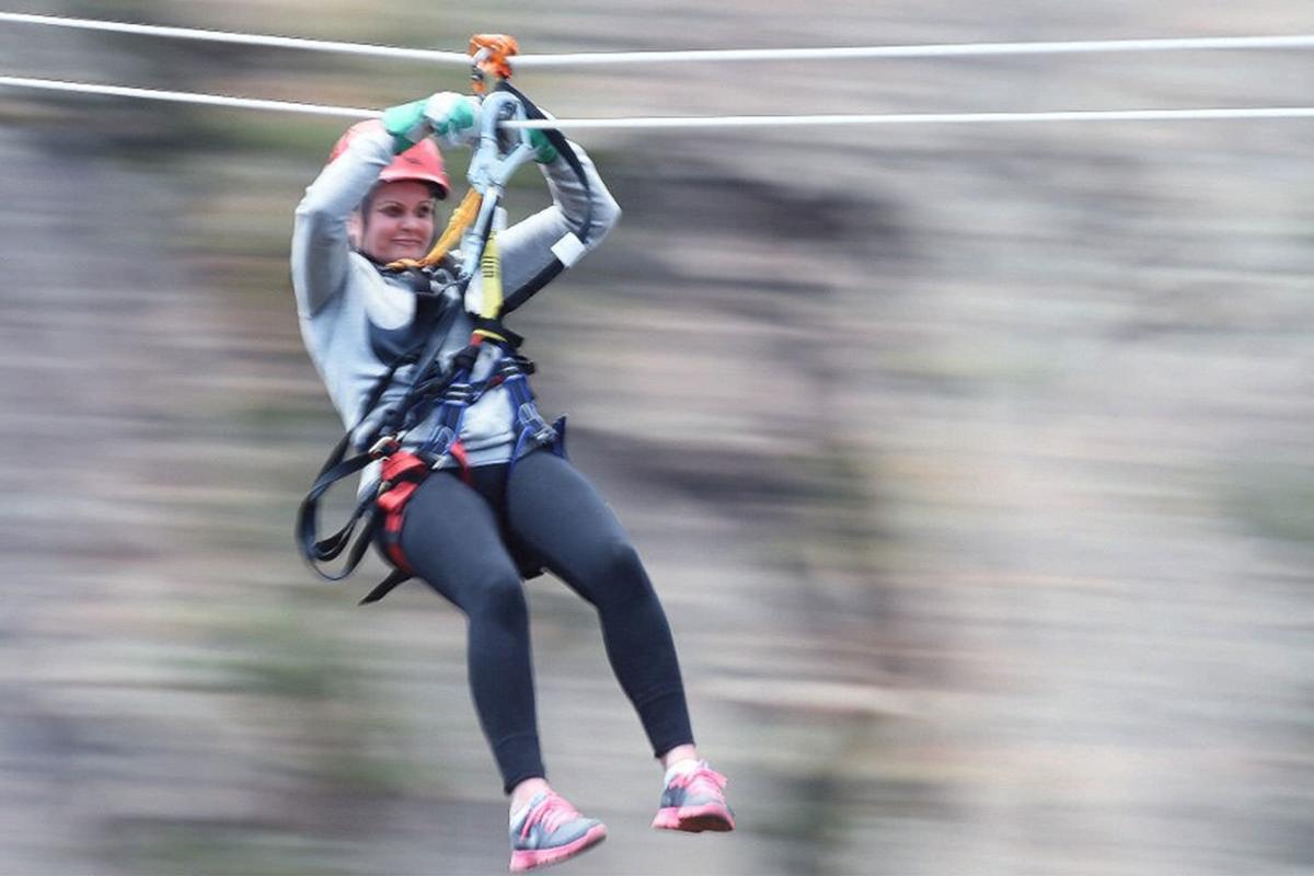 Zip Line Adds Thrill To Seven Falls Visit
