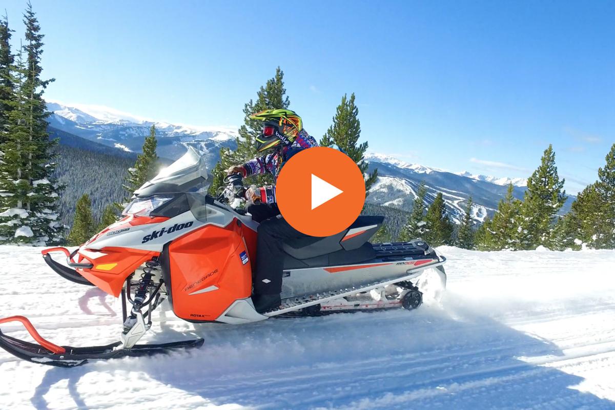 Snowmobiling the Continental Divide