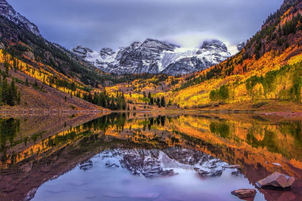 The Maroon Bells Through the Seasons