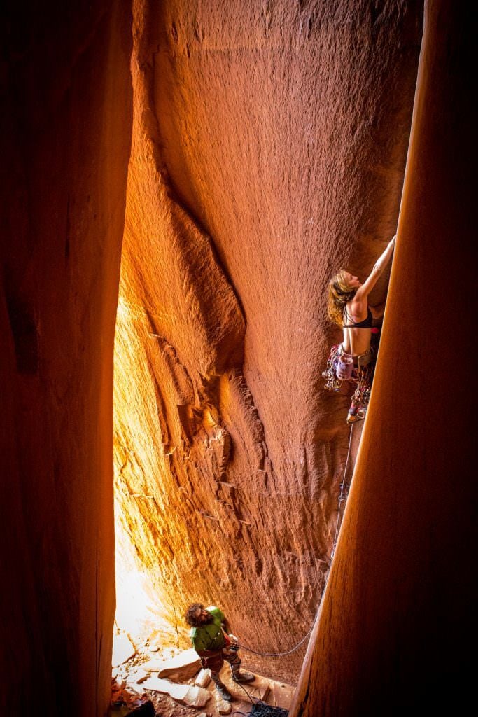 Climbers Leave Less Behind with Boulder-based Climbing Addicts Chalk