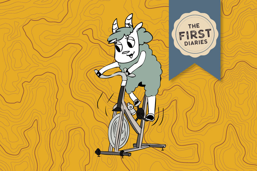 The First Diaries: That Time I Went to a Spin Class