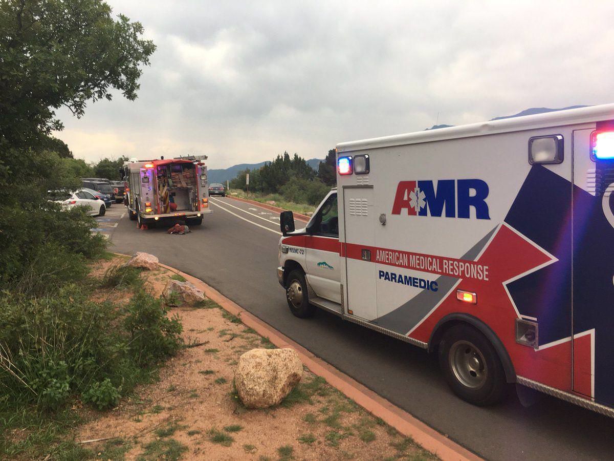 Climber hospitalized after big fall at Garden of the Gods