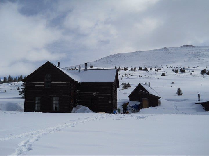 Ski to this Ghost Town on Boreas Pass Road