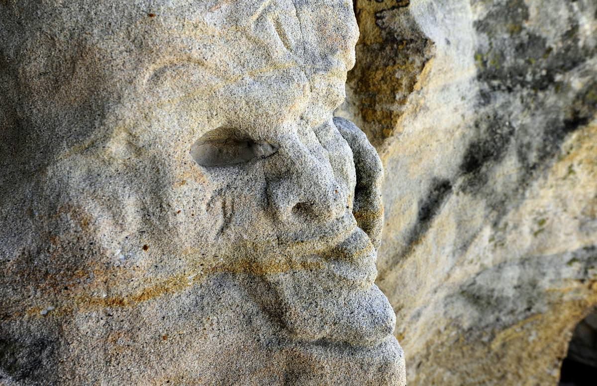 A Face in the Rocks at Ute Valley Park