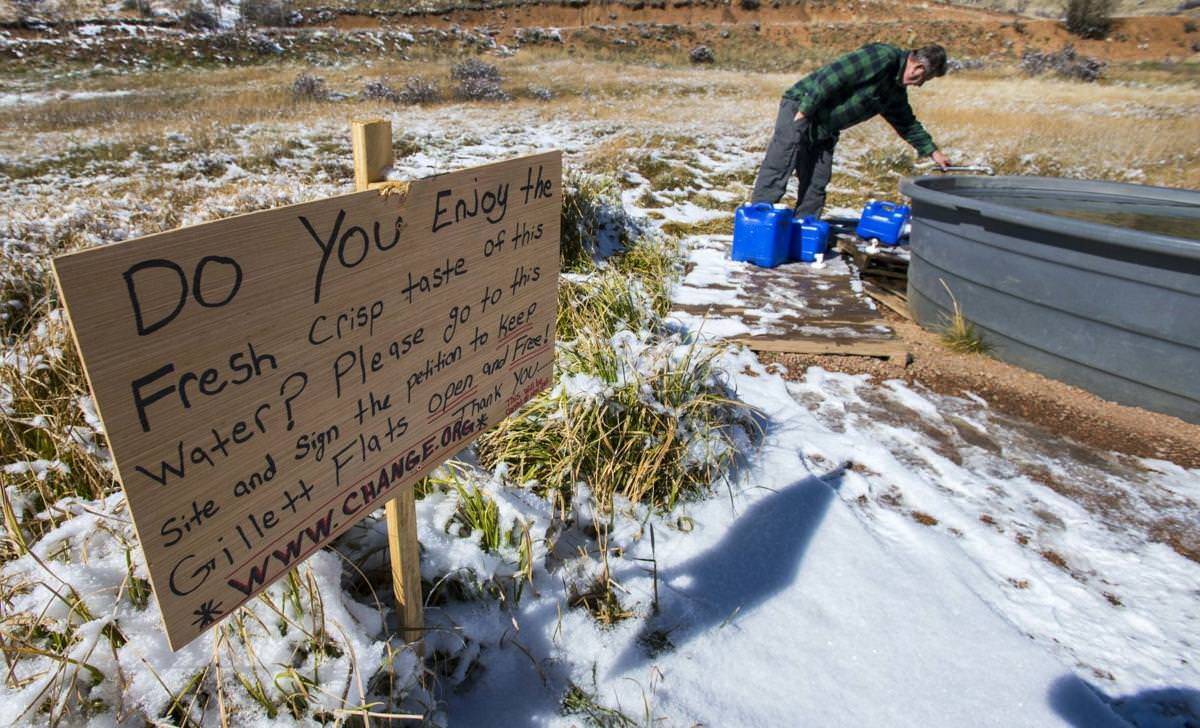 Natural spring west of Colorado Springs still flowing as volunteers try to save historic site