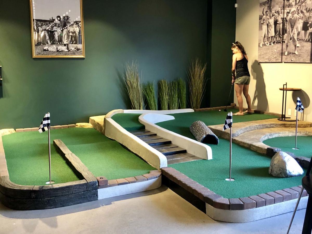 Golf with your dog at Old Town Putt in Fort Collins