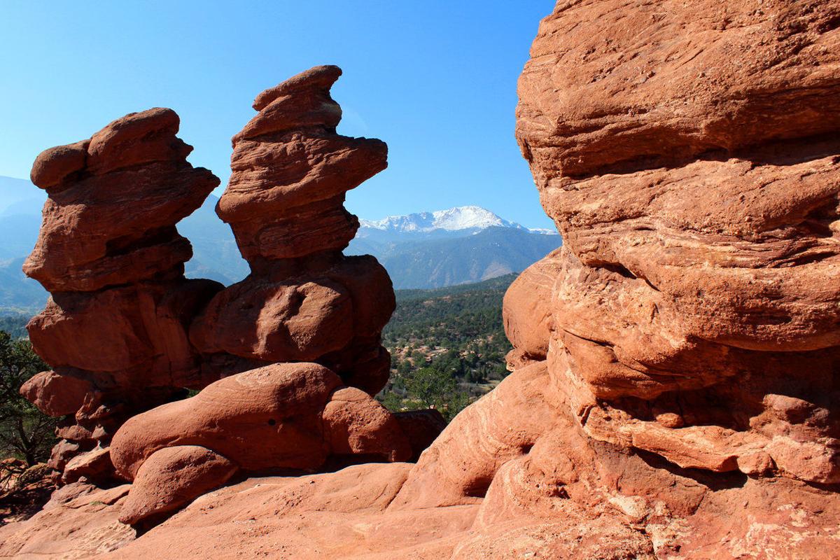 Visit the iconic Siamese Twins of Garden of the Gods