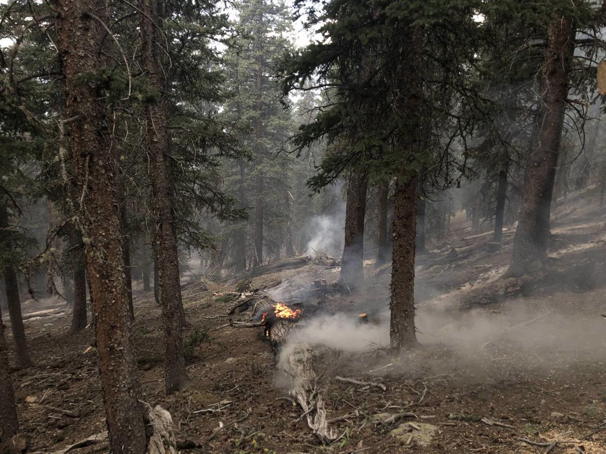 Crews battle unauthorized aircraft in Shawnee Peak fire