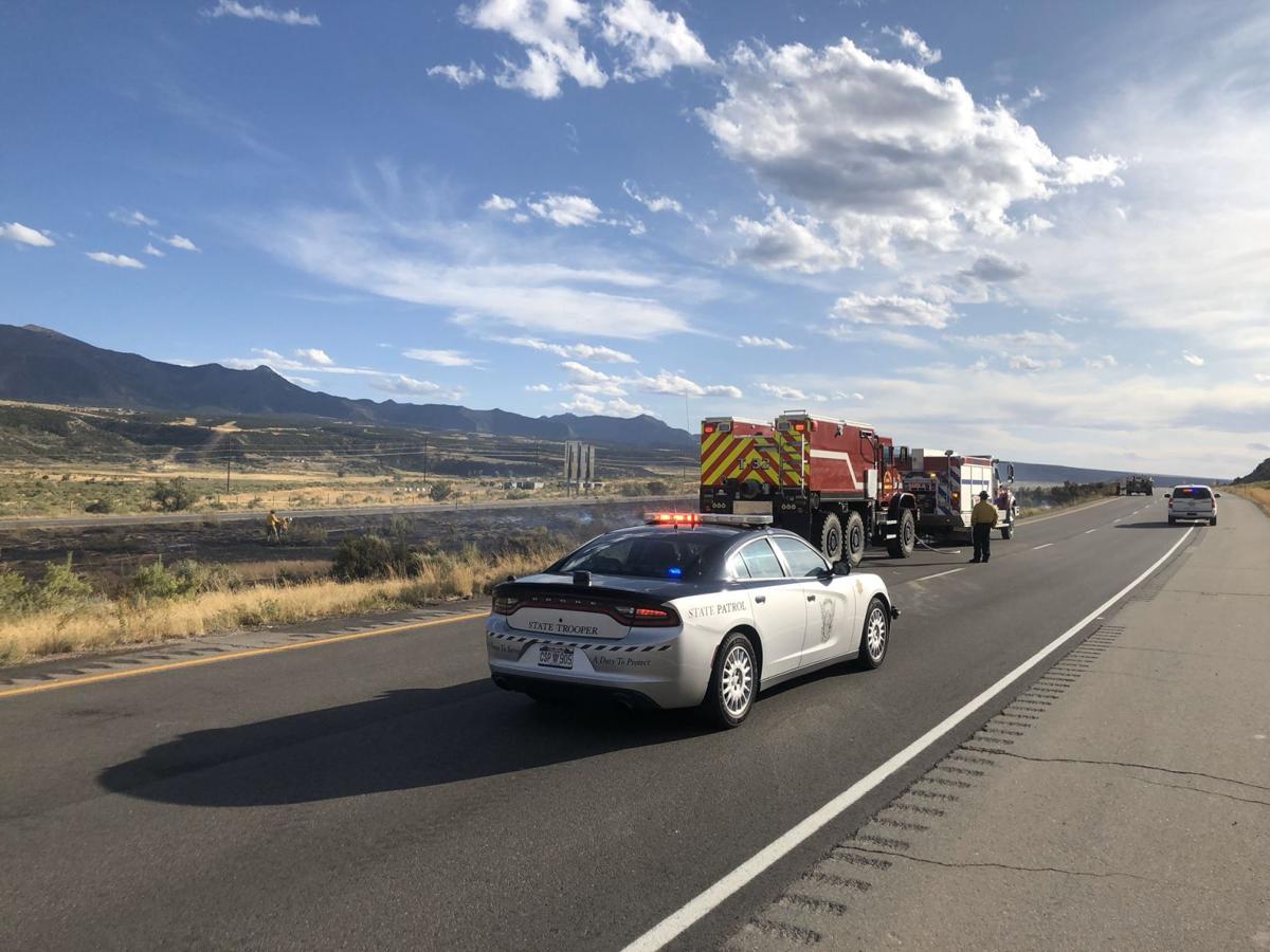 Colorado wildfire shuts down part of I-70