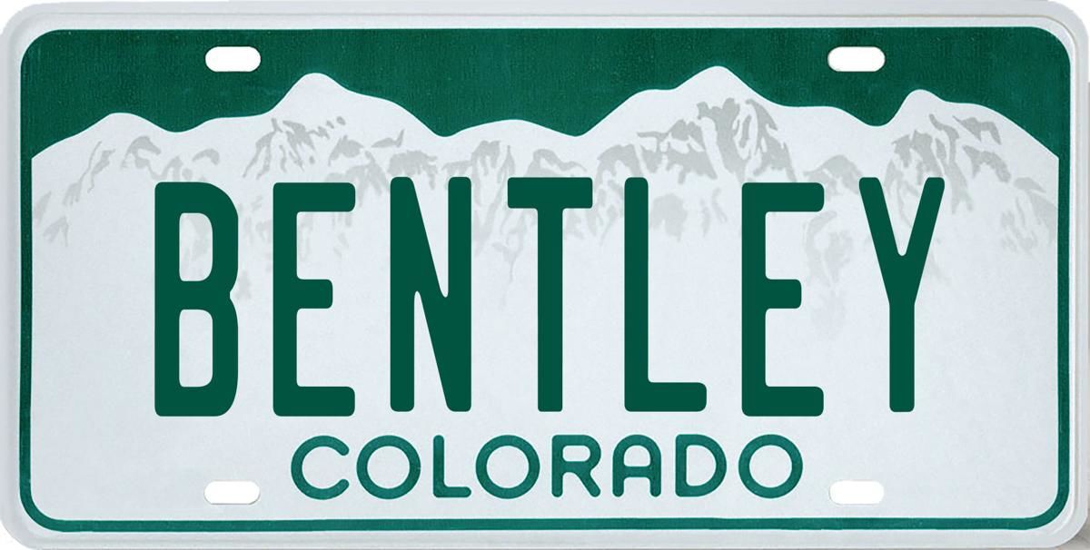 Specialty license plates up for auction in Colorado