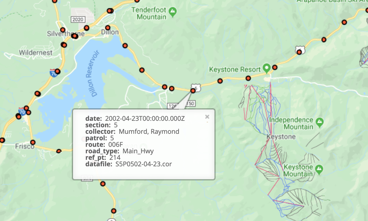 Fatal crash closes highway 6 near Keystone Resort