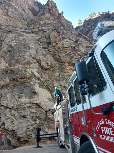 Highway closes following climber fall in Colorado