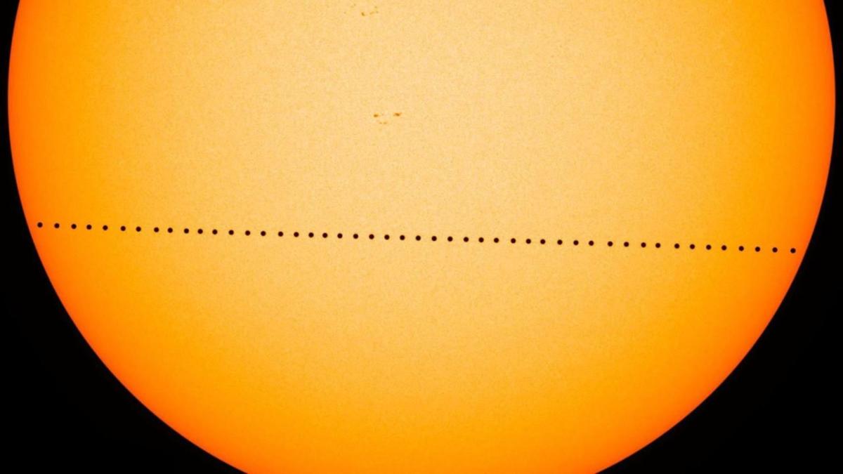Mercury putting on rare show Monday, parading across the sun