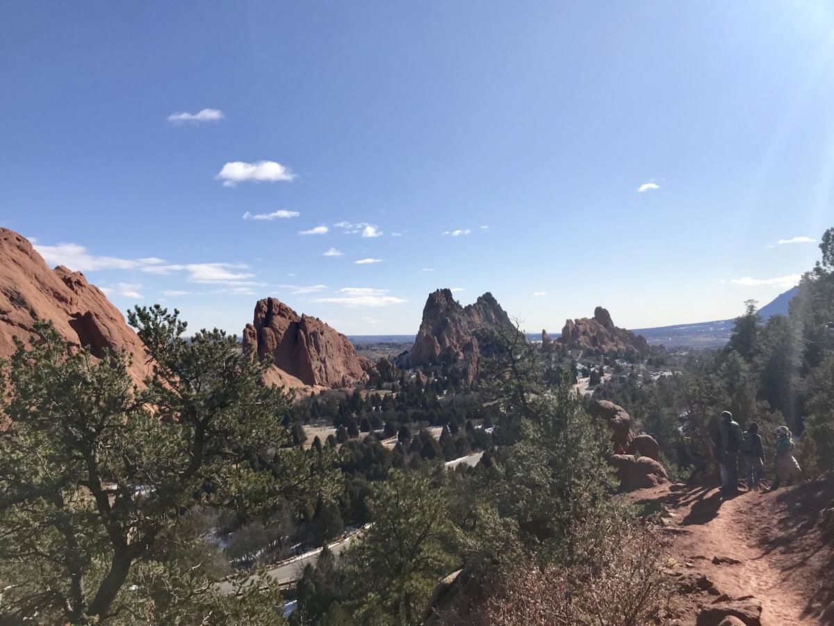At Garden of the Gods, a quick escape on dirt