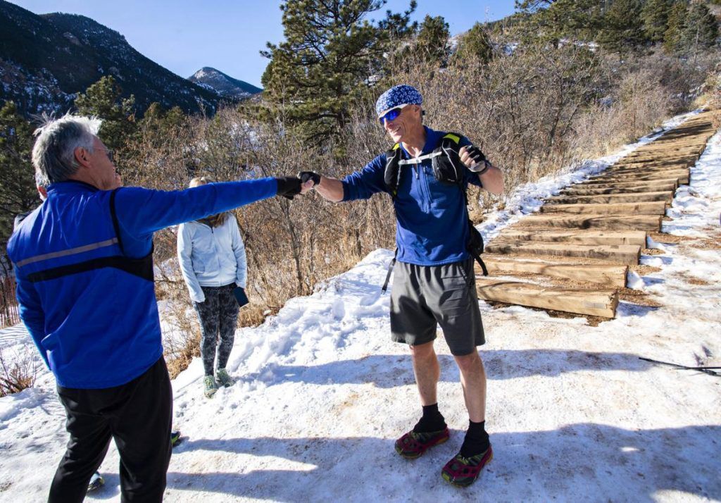 Man sets record on Manitou Incline, climbing trail more than 1,800 times in a year