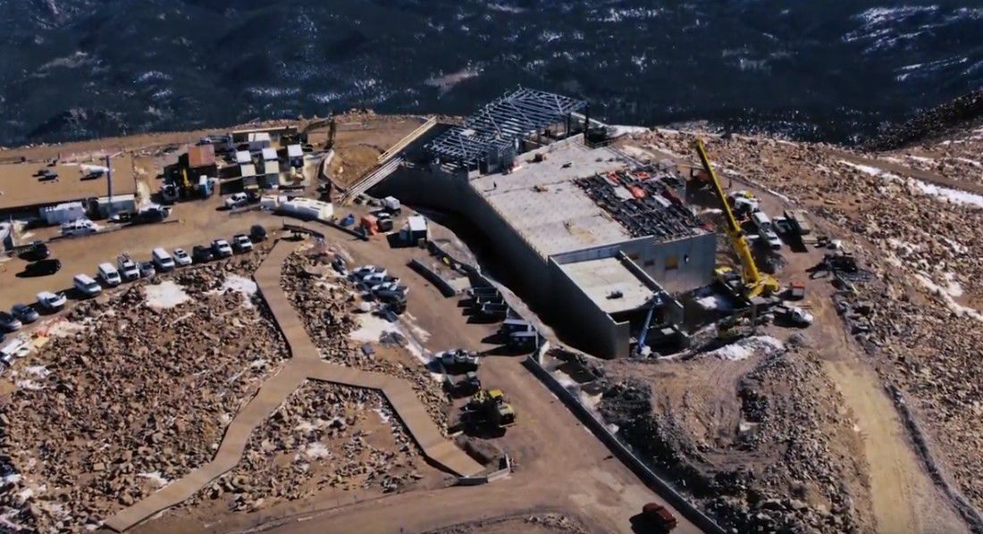 VIDEO: Watch all the progress on the Pikes Peak Summit House that took place in 2019