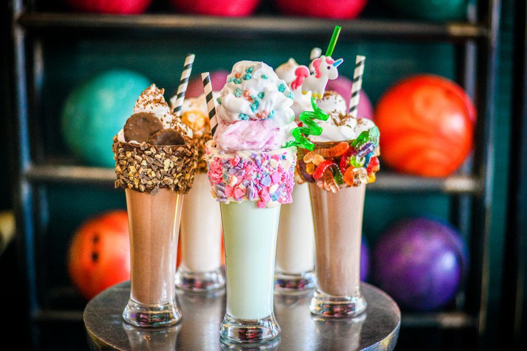 Wild toppings at Colorado milkshake lab include cotton candy, pop rocks, & more