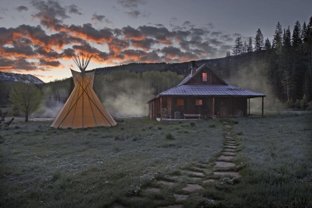 Ghost town home to epic hot spring experience