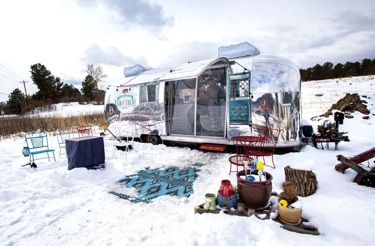 In Larkspur, a mobile hair salon — inside a vintage Airstream — sticks out