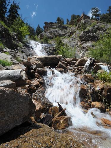 A waterfall that must be earned in Colorado Springs