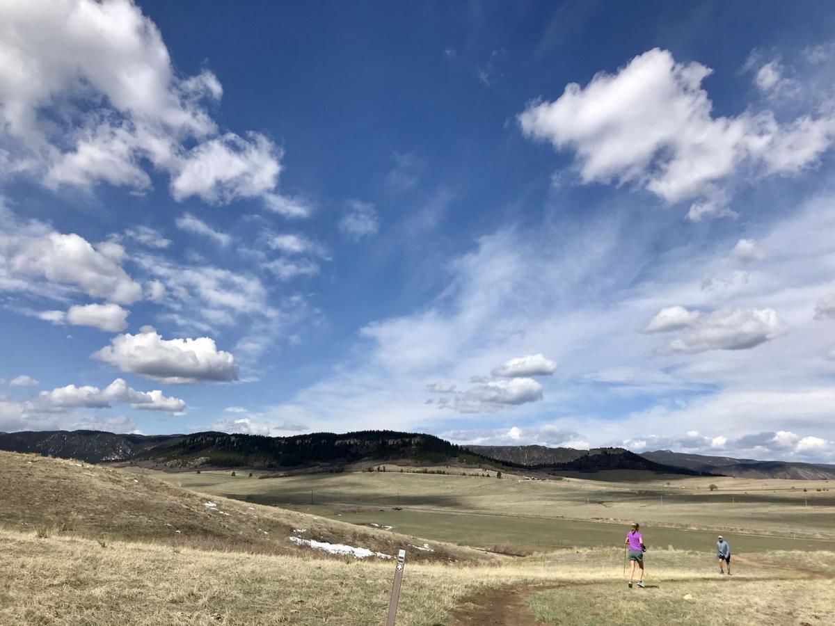 Blues skies, green land to enjoy north of Colorado Springs