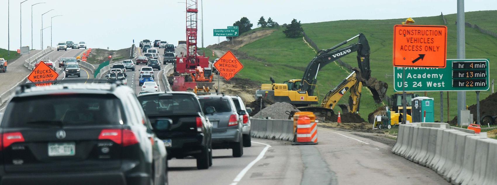CDOT to close southbound I-25 overnight between Colorado Springs, Denver