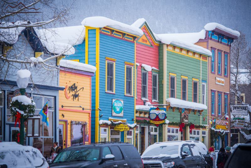 1. Crested ButteStroll your way downtown where you'll find everything from trendy mountain boutiques to outdoor gear stores, and a colorful collection of restaurants and breweries. Here's a peek at what it looks like in the winter.Photo Credit: Bona_Trent_Town.