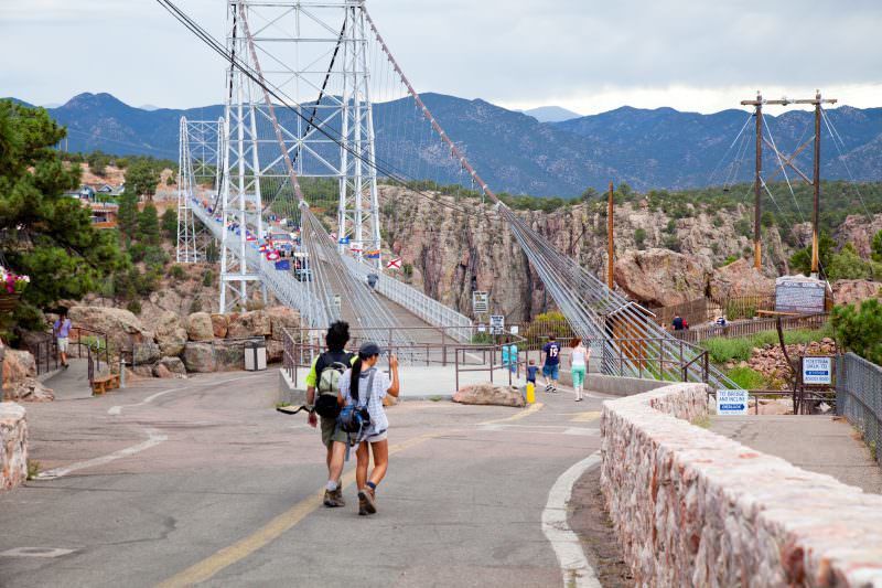 Visitors to the bridge are able to purchase a ticket that allows them to cross the engineering marvel.Photo Credit: Photo Credit: DanielBendjy (iStock).
