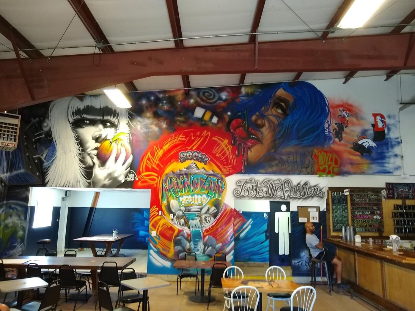Colorado breweries, seeking to set their look apart, cover walls with murals by local artists
