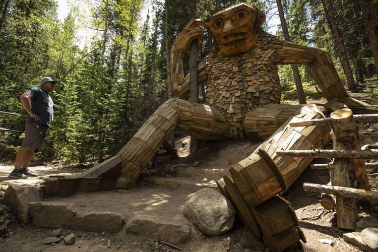 10. BreckenridgeBe sure to pay a visit to the Breckenridge troll. The giant troll, who goes by the name of Isak Heartstone, is truly a sight to see. Here’show you can hike to it.Photo Credit: Chancey Bush.
