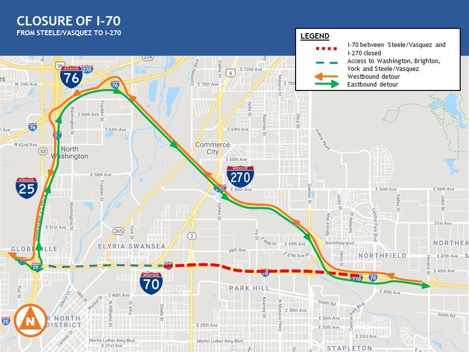 Section of I-70 to shut down this weekend in Colorado