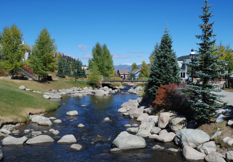 10. BreckenridgeThe Blue River runs through downtown Breckenridge and travels all the way to Silverthorne before meeting up with the Colorado River near Kremmling.Photo Credit: skibreck (iStock).