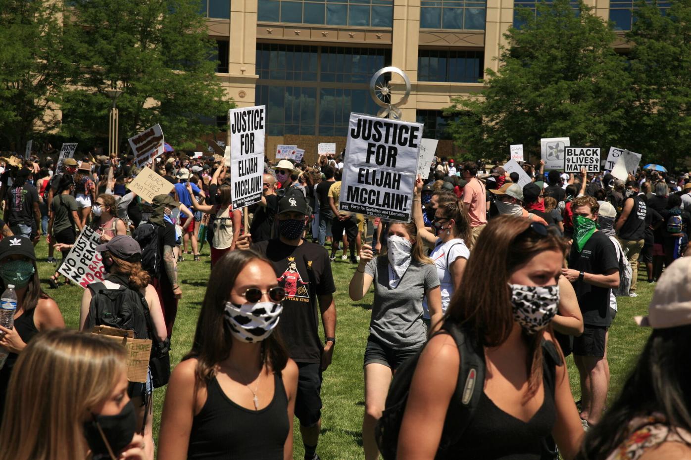 Demonstrators arrested following Elijah McClain protests in Aurora