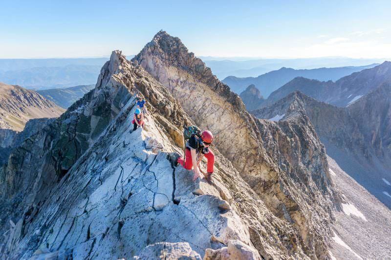 Capitol Peak via the Standard Route: Northeast Ridge. Photo Credit: Katie Botwin, OutThere Colorado contributor