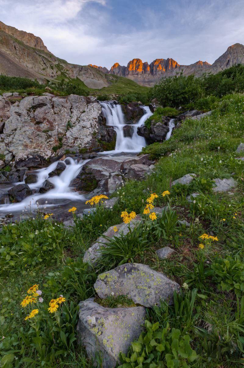 The hike through American Basin one of the most beautiful treks in the state. Photo Credit: James Harris Photography.