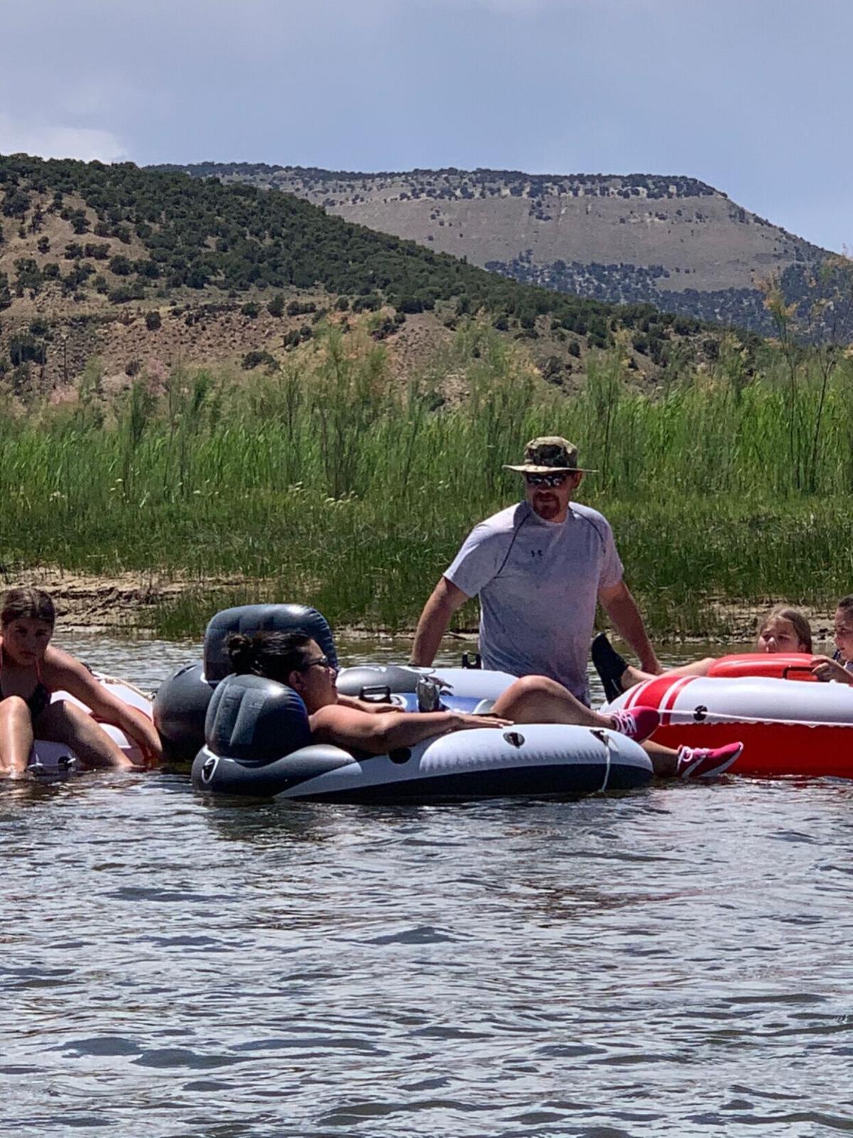 Family fun on the White River