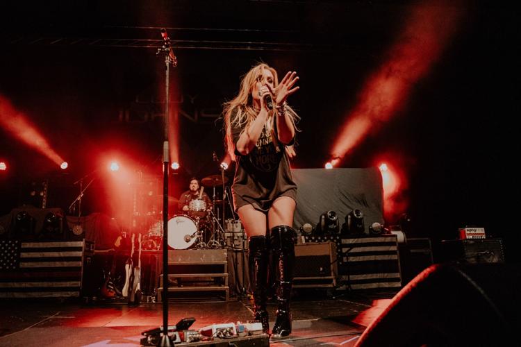 Clare Dunn performing