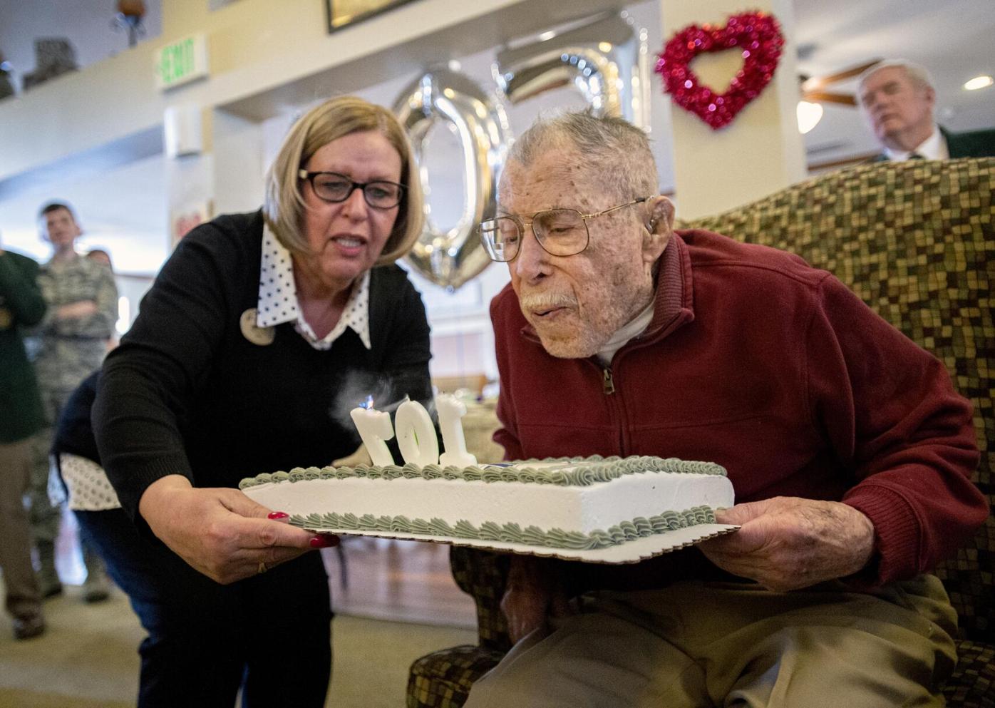 Copy" 'Flying Tigers' hero, Colorado's oldest WWII veteran, celebrates 107 years (copy)