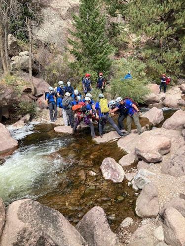 Rock climber rescued after falling 40 feet in Eldorado Canyon State Park