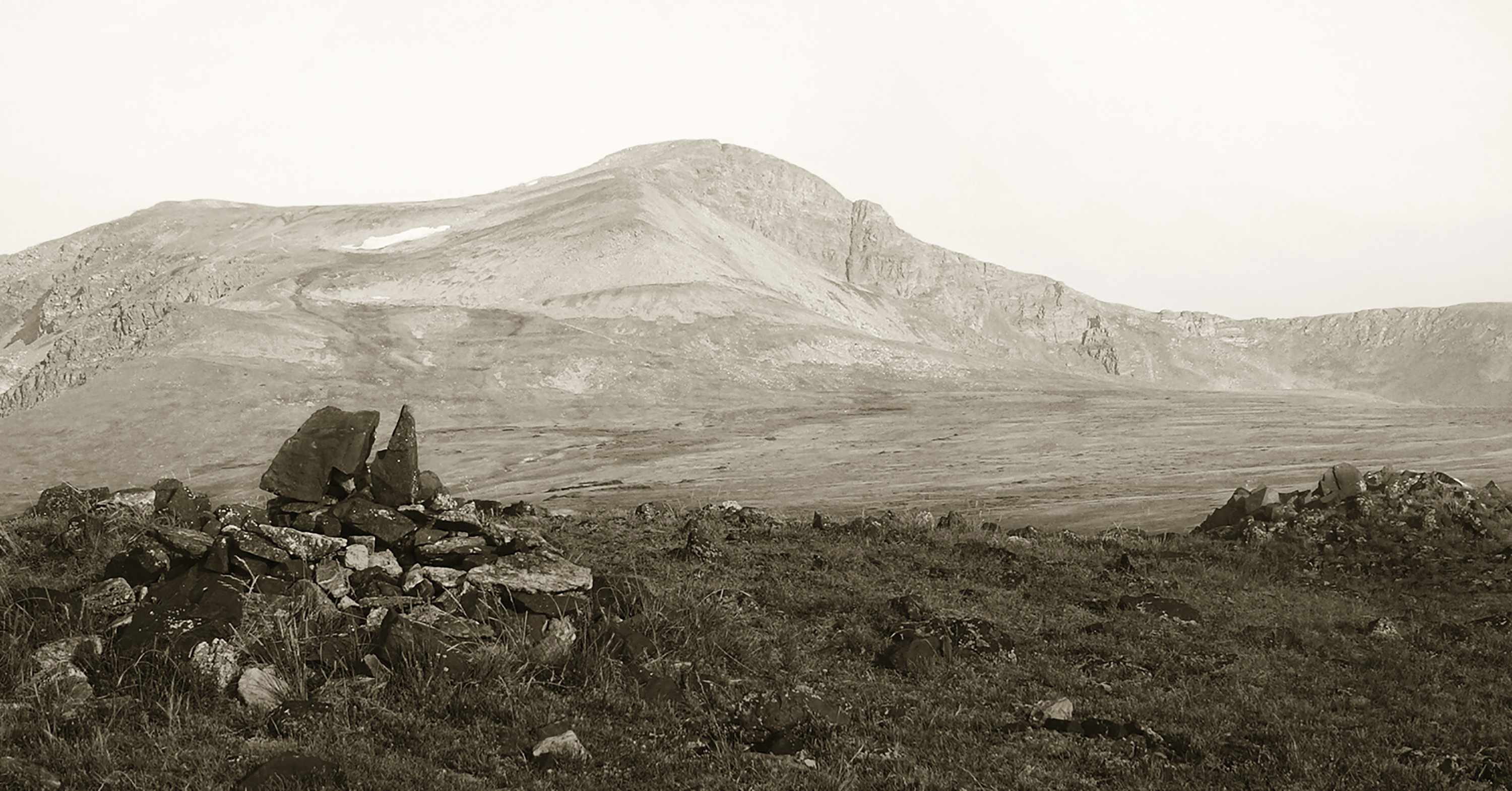 The tundra of James Peak, as captured by Mark James. The distant descendant of Edwin James has been using a pinhole camera to capture Colorado’s landscapes in a “timeless” manner, similar to early photographers of the region. (courtesy of Mark James)
