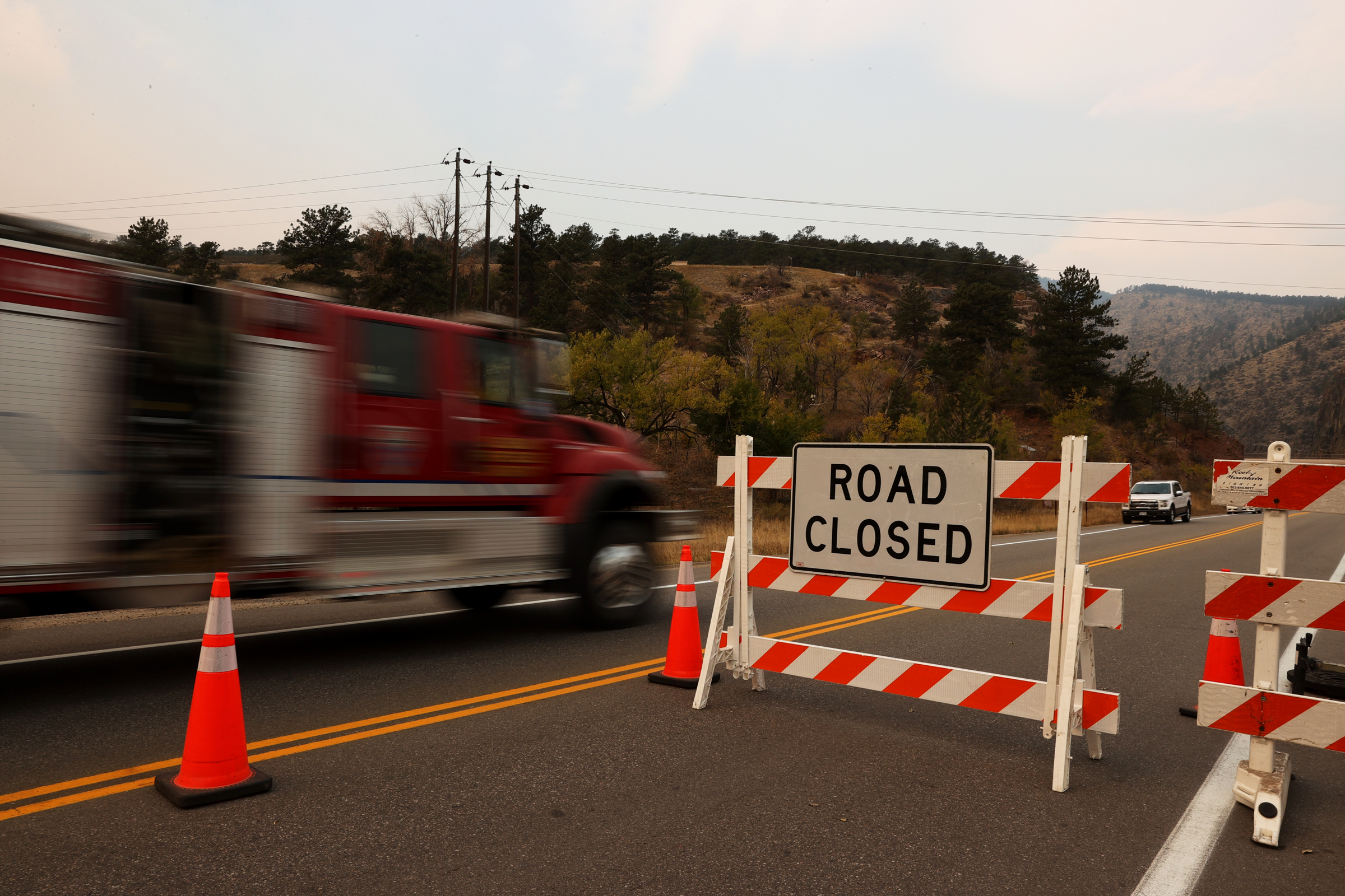 East Troublesome fire stalls within about a mile of Estes Park ahead of heavy snow