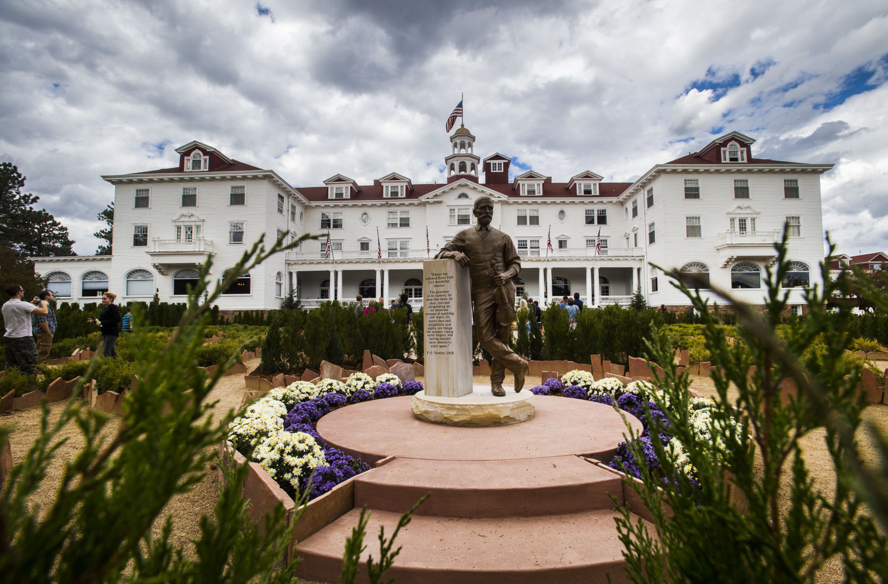The Stanley Hotel is pictured on Sunday, Oct. 2, 2016, in Rocky Mountain National Park. (The Gazette, Christian Murdock) (Christian Murdock, The Gazette)
