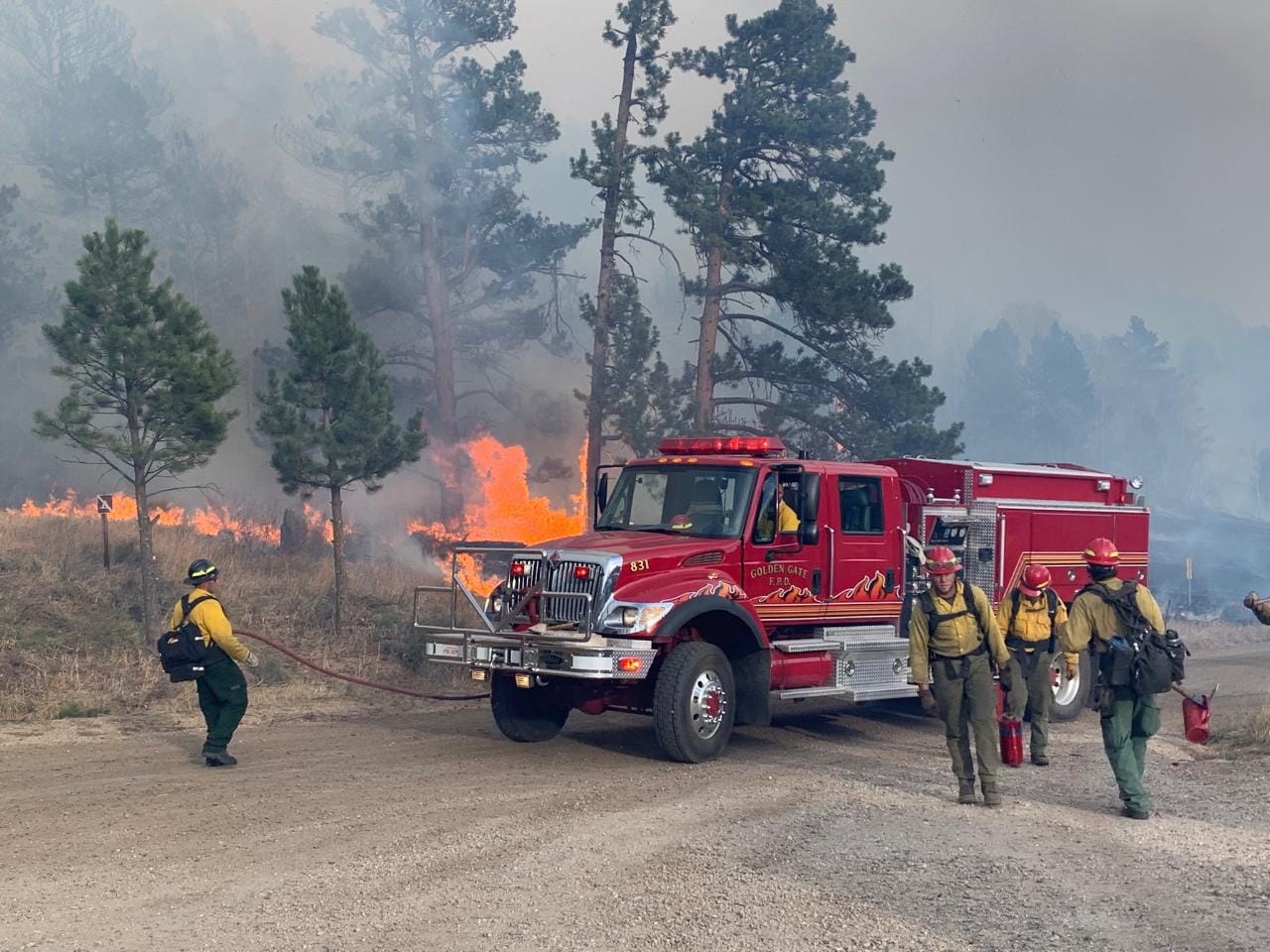 White House sends 50,000 COVID-19 tests to Colorado over wildfires