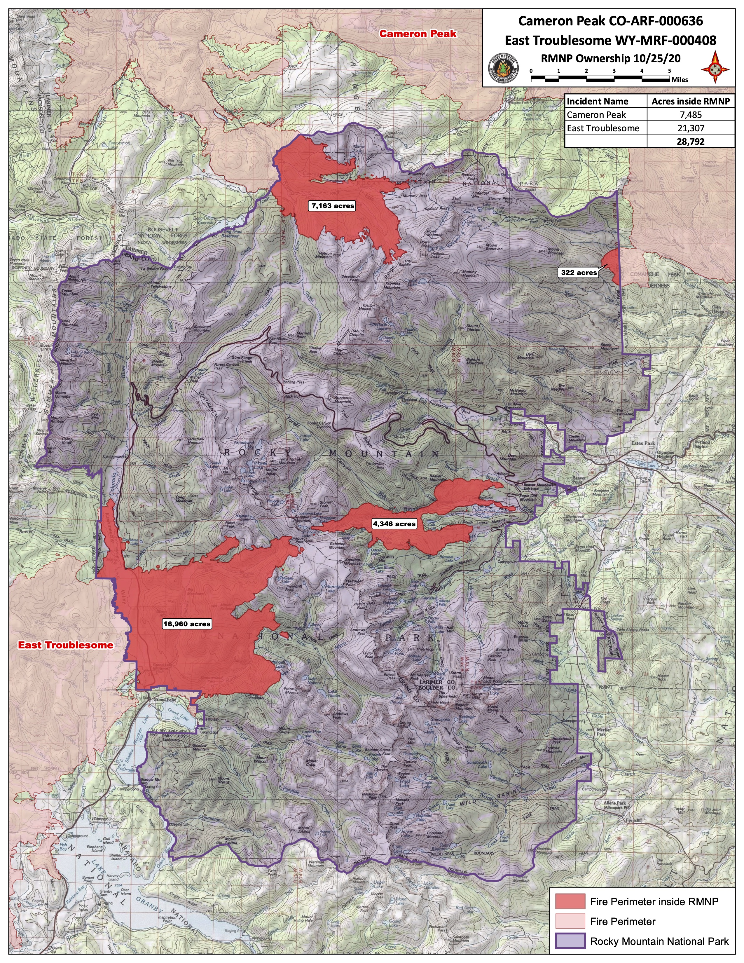 RMNP to stay closed after most acres burned in its history