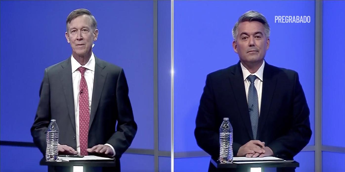 ELECTION 2020 | Hickenlooper, Gardner square off in US Senate debate aired in Spanish