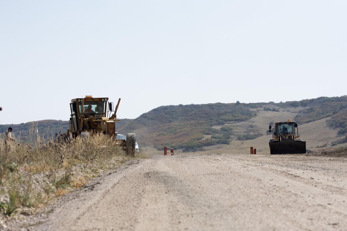 Construction begins on entrance to Roxborough State Park