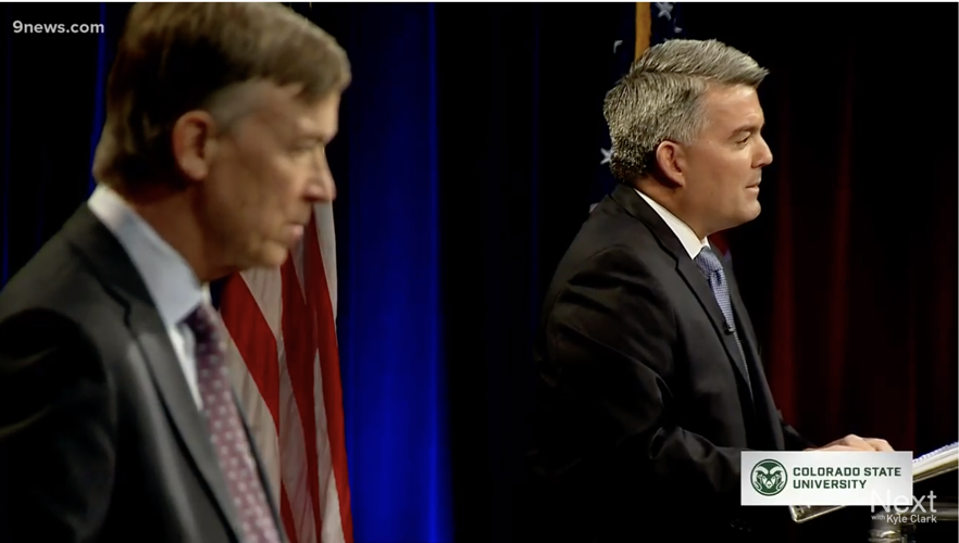 Gardner Hickenlooper last debate