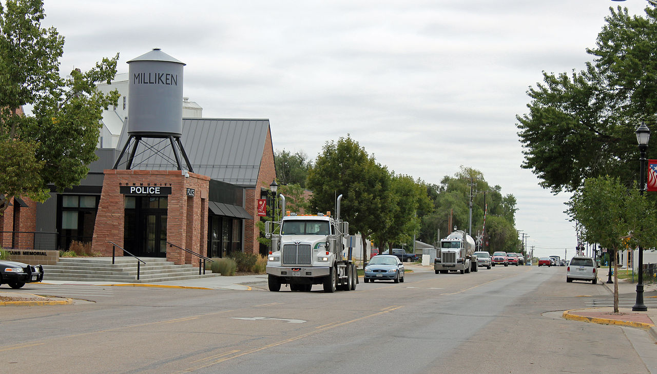 2. Milliken, ColoradoYet another Weld County town to make the list, Milliken has an extremely low violent crime rate of .4 crimes per 100,000 residents. The town started as a trading post in the mid-1800s, but was almost entirely destroyed by a fire in the early 1900s. It has since recovered and is now home to around 8,000 residents.Photo Credit: Jeffrey Beall (Wikimedia Commons).