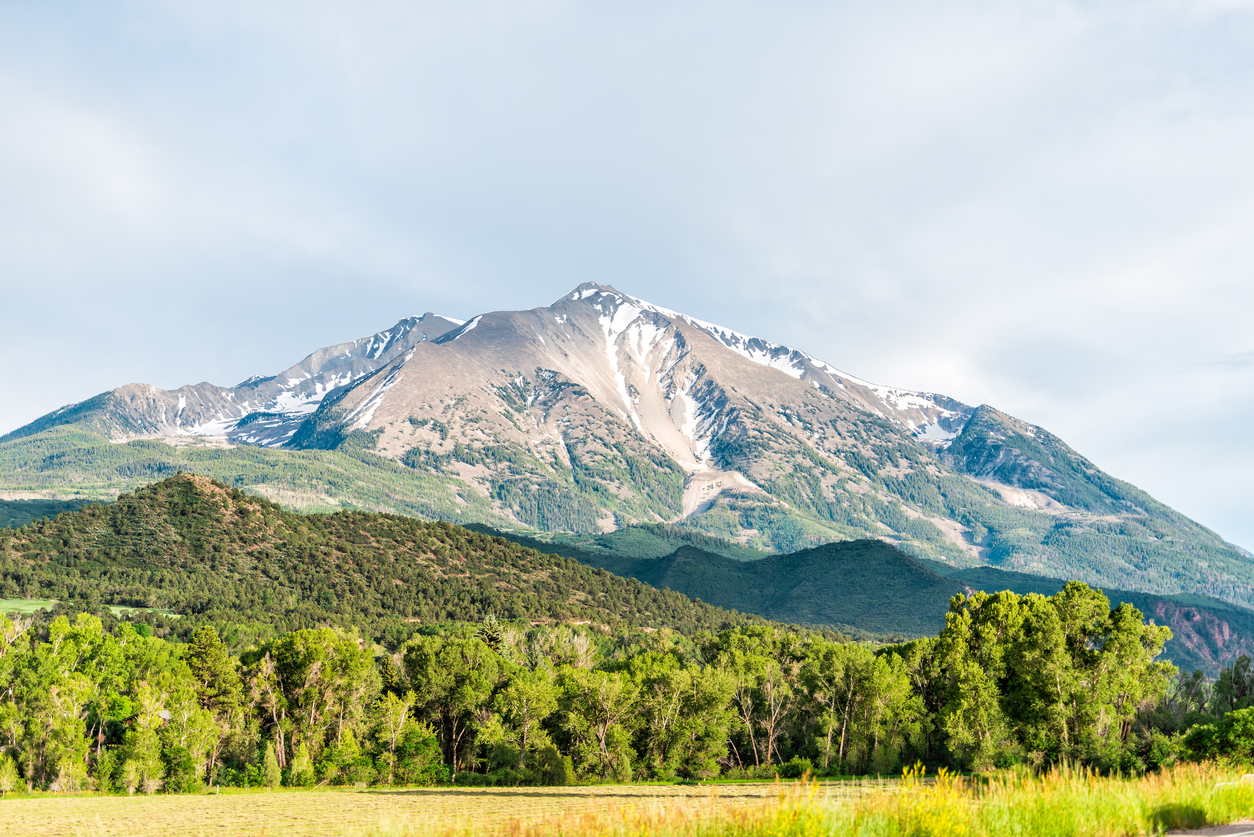 4. Carbondale, ColoradoAnother destination that outdoor recreation lovers can't get enough of, Carbondale is located between Glenwood Springs and Aspen in the Roaring Fork Valley. The view here is dominated by Mount Sopris, a 12,953-foot peak. A massive drop in property crime in recent months boosted this town 31 spots to number four on the Safewise list of safest spots in Colorado.Photo Credit: krblokhin (iStock). (krblokhin)